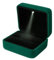 DELALO® Ring Box mit LED Licht - Ringschachtel Ring Samt - Ringschatulle mit LED-Beleuchtung - Für Verlobung, Antrag, Hochzeit (Grün)