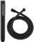 Muxios High Pressure Brass Round Handheld Shower Head Water Saving Shower Head with with Hose Flexible Stainless Steel 150cm Single Function Matte Black Fnish Including Washer