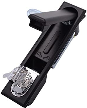 EPASHA Cold storage door handle,Cold room handle latch,Industrial Waterproof Door Lock, Power Cabinet Lock Outdoor Electric Cabinet Handle Handle Lock Flat Lock