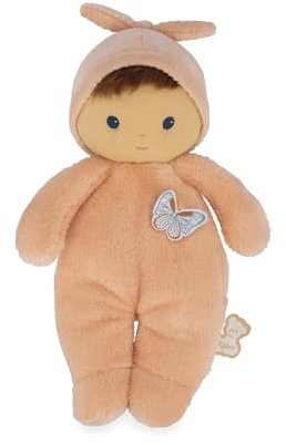 KALOO – Sehr weiche und Flauschige Babypuppe – Weicher und Zarter Körper – Stoffpuppe – Pfirsichfarben – 24 cm – Waschbar – Ab der Geburt – K222001