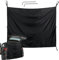 Rideau d'Intimité pour Douche de Porte Arrière | Séparateur D'Intimité - Grande Taille Réglable avec Accroches Magnétiques pour Camping Car Voyage Plein Air