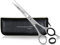 Premium Friseurschere Haarschere mit Mikroverzahnung InstrumenteNRW oder Solingen mit Aufbewahrungs-Etui (Nr.4 = 6 Zoll 1 x Mikroverzahnt)