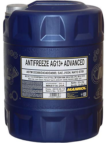MANNOL Antifreeze AG13+ Advanced 20 L