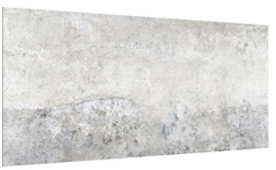 Bilderwelten Glas Spritzwand 59 x 120 cm Shabby Beton Glaspaneele Küchenrückwand