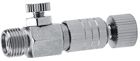 Accoppiatore per aerografo in metallo Accoppiatore a sgancio rapido per aerografo leggero professionale con innesto disinnesto con raccordi 4 pezzi