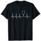 Wein Herzschlag Wein Herzschlag Weinliebhaber Geschenk lustig T-Shirt
