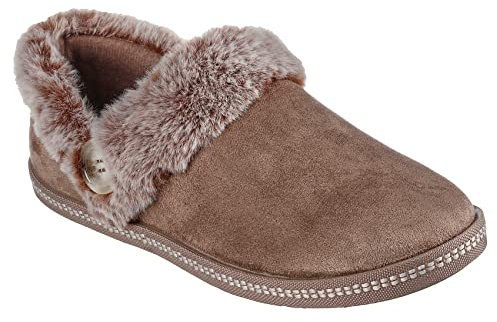 Skechers Cozy Campfire Fresh Toast Pantoufles pour femme, Taupe foncé, 39 EU