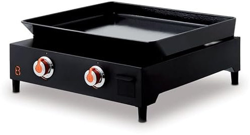 BRASERO FAVEX - Plancha Saverio Acier 2 Feux Fabrication Française - Plaque en Fonte - Surface de Cuisson 60 x 52 cm - Tiroir Graisse - 4,6 KW