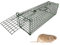 LebendFalle 60x18x18cm Käfig Falle für Lebende Tiere mit eine Tür, Rattenfalle, Mausefalle, Katzefalle, Kaninchenfalle