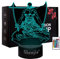 Shenjia 3d Led ONE PIECE Luce Notturna Character Commodity Lampada per la decorazione della stanza della casa dei bambini Regalo colorato per la luce notturna per i fan Merch (16 colori, B)…