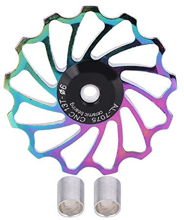 VGEBY Wheel Guide Roller, Mountainbike Schaltwerk Umwerfer Umwerfer Umwerfer Schalthebel für SRAM und Micro Schaltwerke(Farbe-13T)
