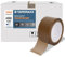 FYBR TAPEMAXX PLUS 144 Rollen starkes Paketklebeband leise Paketband Packband Packing Tape Klebeband Paket Paketbandrolle Verpackungsband 48mm x 66m braun
