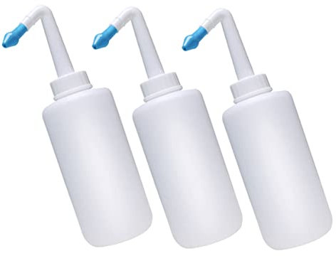 Cabilock Kinderwerkzeuge Nasenhöhlenreiniger 3Pcs Neti Pot Neti Pot Für Kinder Nasenreiniger Für Erwachsene Kinder Nasenspüler Kind Yoga Hilfsmittel Kunststoff Nasenspülsalz