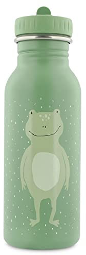 Trixie - Gourde pour Enfants en Acier Inoxydable 500ml - Mr. Frog (Grenouille)