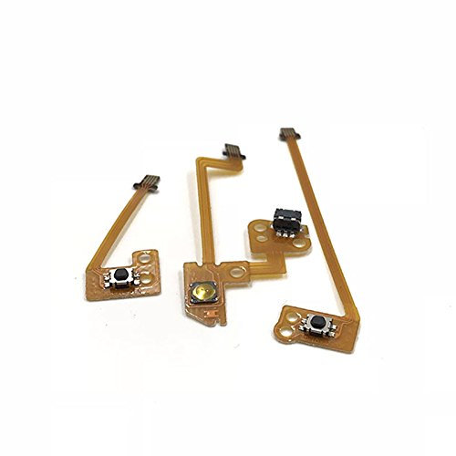 YANHAO [Videospielteile] 5 Sets Ersatz L ZL ZR Taste Key Ribbon Flex Kabel for Nintendo NS Switch Joy-Con Controller Tasten Kabel [Ersetzen] (Color : Full L ZL ZR Cable)