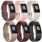 Vancle Lot de 6 bracelets de rechange en silicone souple pour Fitbit Charge 2 pour homme et femme, S