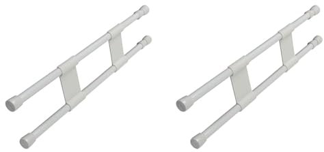 Cartrend Caravan 10242 Doppelhaltestangen zur Sicherung von Regalen, Schränken, im Wohnwagen, Wohnmobile, Camping, Haus, Boot, Maße 41 cm - 71 cm (Packung mit 2)