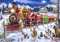 Puzzle 1000 Teile - Santa Express Usa