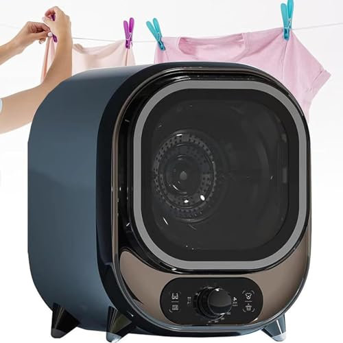 X&Z-XAOY Sèche-Linge À Condensation Autoportant Mini Sèche-Linge À Évacuation Sèche-Linge Électrique Sèche-Linge De Table Portable Capacité De Charge De 0,8 Kg (Color : D)