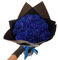Y-M-H Glitzer-Rosenstrauß, künstlicher Rosenblumenstrauß, DIY glitzernder ewiger Rosenstrauß für Valentinstagsgeschenk, Jahrestag, Verlobung (Blue,18)