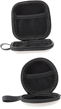 jojofuny 4 Pcs Headphone Bag Storage Bag 2 Case Quest 1 Mini Wireless Earbuds Mini Earbuds Wireless Headphone Holder Wireless Ear Buds+ Mini Headphone Case Earbud Case Earphone Portable Eva