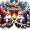 TOSTOG 5D Weihnachten Diamond Painting für Erwachsene,Christmas Zwerg Diamant Painting Kits Bilder,Diamant Malerei DIY Diamond Painting Bilder Set 30x30cm für Wanddekor
