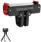 Lokyoyo Faltbarer Schnellspanner-Adapter DJI OSMO Action 5 Pro, Erweiterungs-Magnetadapterhalterung, Zubehör für Action 4/Action 3/Action 2, für Stativ, Selfie, Vlogging