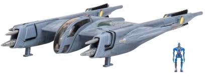 Star Wars Micro Galaxy Squadron Magnaguard Starfighter – Véhicule de 12,7 cm avec accessoire de figurine de 2,5 cm