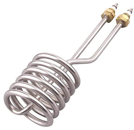 yaoqijie 220v 2.5kw M14 Screw in SUS304 Electric Water Heating Element Coil Heater Lasting