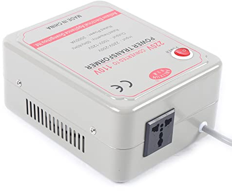 Ecoggeder 2000W convertidor de voltaje Transformador 220V-250V a 100V-120V, convertidor, convertidor paso abajo, transformador de voltaje, transformador de voltaje