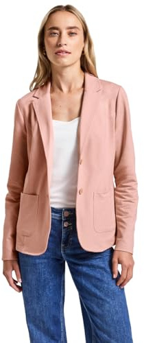Street One 2116815 Basic Blazer, Faded Rose Mel, 44 Donna