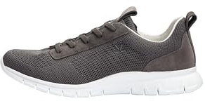 LLOYD Herren Sneaker URBAN, Männer Low-Top Sneaker, lose Einlage,qualitaet,qualitativ,Pass-Form,traditionell,klassisch,schwarz, DK.Grey, 46.5 EU / 11.5 UK