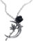 Alchemy Gothic New Romance Frauen Halskette silberfarben Hartzinn Gothic