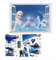Kibi Wandtattoo Frozen Wandtattoo Eiskönigin (Frozen) Elsa und Anna Wandsticker Frozen Disney für Kinderzimmer Living Room Removable Prinzessin Elsa Anna Wandtattoo Kinderzimmer Frozen Olaf