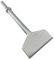 Burin pneumatique de 7,6 cm de large avec tige de 0,1 cm de large - Burin à air comprimé pour carrelage et calage fin - Grattoir à mur et sol - Fonctionne avec marteau pneumatique de 1,0 cm