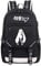 WANHONGYUE Hatsune Miku Anime Cosplay Leuchtend Rucksack Schultasche Laptop Backpack mit USB-Ladeanschluss Schwarz / 7