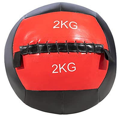 ZXQZ Medizinbälle, 2 Kg Soft Squash Wandball, Home Gym Core Krafttraining Ball Boxen Werfen Fitnessgeräte