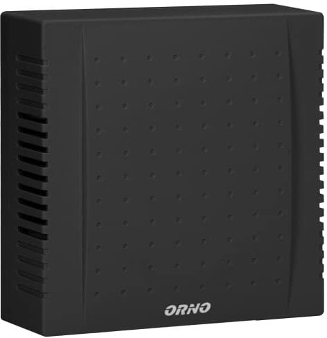 ORNO Quarto AC Türklingel Kabelgebunden Mechanischer Gong 80dB 230VAC (Schwarz)