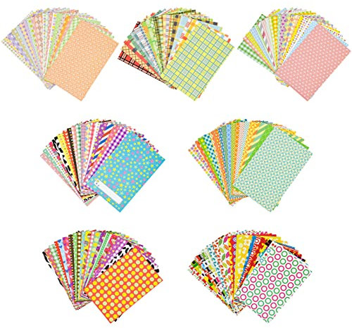 Bailinks 140 Pezzi Mini Cornici Istantanee per Foto, Adesivi per Decorazione Polaroid con Bordi Colorati per Fujifilm Instax Mini 11 9 8 Fotocamera Istantanea
