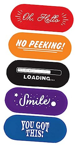 UKCOCO 5pcs Camera Cover Webcam Sticker Slider Laptop Camera Covering Phone Webcam Cover Computer Tablets Phone Camera Computer Camera Cover Privacy Protector Creative Webcam Cover Shield