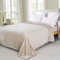 Coperta in lana, tinta unita, 150 x 200 cm, diversi colori (beige)