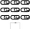 9 PCS Panda Privacy Cover, Laptop Accessories, Webcam Cover, Laptop Camera Cover, Cartoon Camera Slide Cover