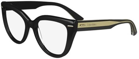 Calvin Klein Unisex CK24514 Sunglasses, 001 Black, 52