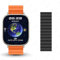 GeRRiT Reloj inteligente original HK9 Ultra 2 Max con música local, ChatGPT, 2 GB ROM, pantalla amolada, HK9 Ultra 2 (Gen4), reloj inteligente para hombres y mujeres (Orange Ocean A)