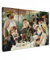 MuchoWow© Impression sur Toile Photo Peinture 60x40 cm Tableau Decoration Murale Chambre Salon Maison Deco Cuisine Déjeuner des rameurs - Reproductions de Pierre-Auguste Renoir