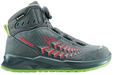 LOWA Stiefel mittel FERROX GTX MID JR anthrazit/limone, 26