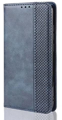 SEAHAI Cover Custodia Folio in Pelle per TCL 50 PRO NXTPAPER 5G, Premium PU/TPU Portafoglio Case con Slot per Schede, Magnetica Adsorbimento Automatico Flip Cover - Blu