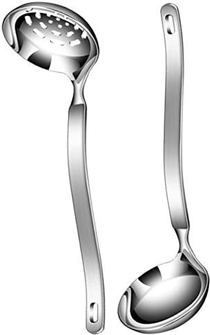 PRETYZOOM Cucharón Sopero Inoxidable Cuchara Para Servir Sopa Utensilios De Cocina Duraderos