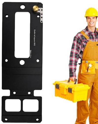 Sägeführung für Kreissäge, Kreissägeschiene - Kreissägeschienenführung - hochfeste Sägeschiene für Kreissäge - Führungsschablone für Kreissäge - Parallelführung