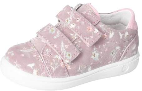RICOSTA Mädchen Kletthalbschuhe LENIE, Kinder Lauflernschuhe, Weite: Mittel, lose Einlage, Halbschuhe, straßenschuhe, Malve/Blush (321), 25 EU